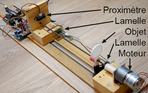 Exemple d'utilisation des boutons fin de course.