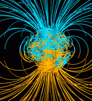 Champ magnetique de la Terre